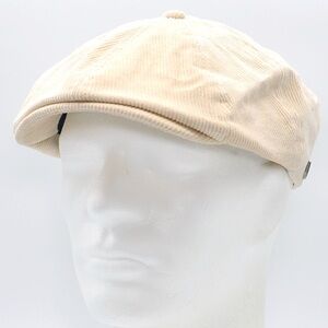 Brixton Beige Newsboy Cap